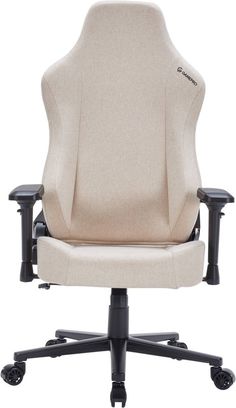 Крісло для геймерів GamePro FGC750G Size L Fabric Beige (FGC750G) - фото 2