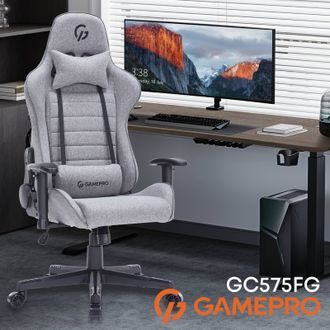 Геймерське крісло GamePro GC575FB Size L Fabric Gray - фото 5 Геймерське крісло GamePro GC575FB Size L Fabric Gray - фото 5