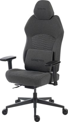 Геймерське крісло GamePro GC760DG Fabric Dark Gray - фото 2