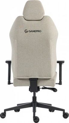 Геймерское кресло GamePro GC760LG Fabric Light Gray - фото 5