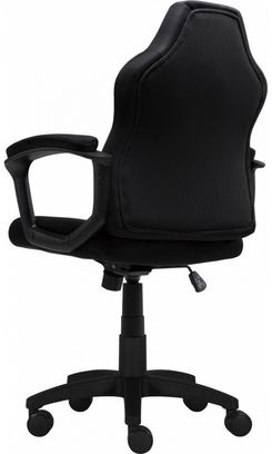 Геймерське дитяче крісло GT Racer X-1414 Fabric Black/Black Suede (Kids) - фото 4