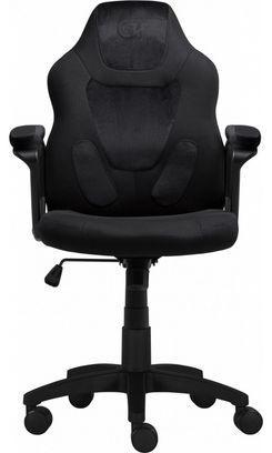Геймерське дитяче крісло GT Racer X-1414 Fabric Black/Black Suede (Kids) - фото 1