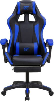 Геймерское кресло GT Racer X-2323 Black/Blue - фото 1