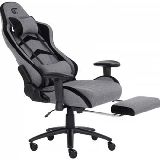 Крісло ігрове GT Racer X-2534-F Fabric Gray/Black Suede - фото 4 Крісло ігрове GT Racer X-2534-F Fabric Gray/Black Suede - фото 4
