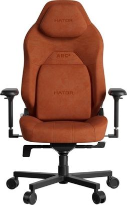 Геймерське крісло Hator Arc 3 S Velour (HTC3449S) Orange - фото 1
