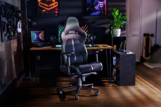 Крісло ігрове Razer Enki Green (RZ38-03720100-R3G1) - фото 5 Крісло ігрове Razer Enki Green (RZ38-03720100-R3G1) - фото 5