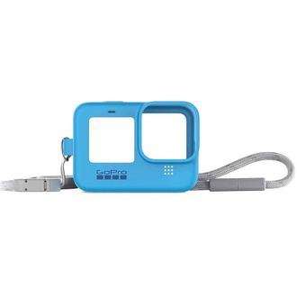 Чохол GoPro Sleeve&Lanyard Blue для HERO9 Black (ADSST-003) - фото 1