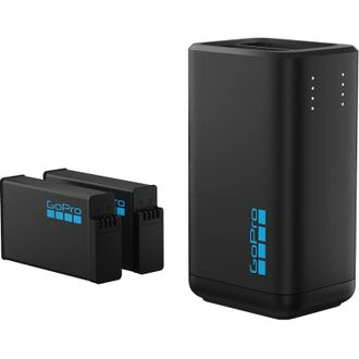 Подвійний зарядний пристрій GoPro Dual Battery Charger (MAX2) + 2 Акумулятора Enduro Batteries (AMDBD-001-EU) - фото 1