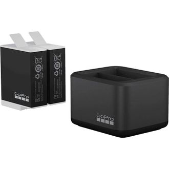 Подвійний зарядний пристрій GoPro Dual Battery Charger + Акумулятор Enduro 2 шт для HERO11/10/9 - фото 1 Подвійний зарядний пристрій GoPro Dual Battery Charger + Акумулятор Enduro 2 шт для HERO11/10/9 - фото 1