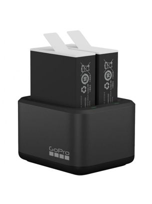 Подвійний зарядний пристрій GoPro Dual Battery Charger + Акумулятор Enduro 2 шт для HERO11/10/9 - фото 3 Подвійний зарядний пристрій GoPro Dual Battery Charger + Акумулятор Enduro 2 шт для HERO11/10/9 - фото 3