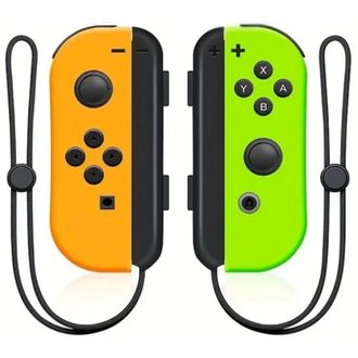 Геймпад Nintendo Switch Joy-con Orange / Green - фото 1
