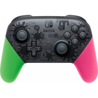 Геймпад Nintendo Switch Pro Controller Splatoon 2 - фото 1 Геймпад Nintendo Switch Pro Controller Splatoon 2 - фото 1