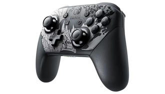 Геймпад Nintendo Switch Pro Controller Monster Hunter Rise Edition - фото 2 Геймпад Nintendo Switch Pro Controller Monster Hunter Rise Edition - фото 2