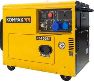 Генератор дизельний KOMPAK K6100SE 5000/5500 W - фото 2