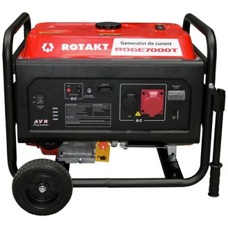 Бензиновий генератор Rotakt ROGE7000T - фото 2 Бензиновий генератор Rotakt ROGE7000T - фото 2