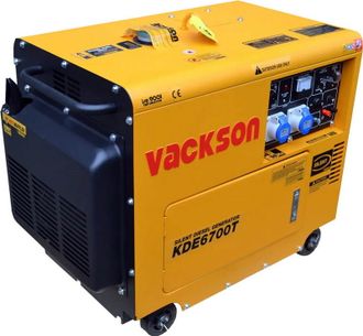 Генератор дизельний Vackson KDE6700T+ATS - фото 2