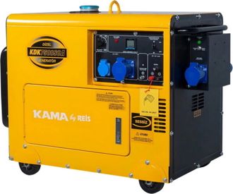Генератор дизельний KAMA KDK7500SCA - фото 1 Генератор дизельний KAMA KDK7500SCA - фото 1