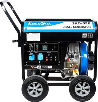 Дизельный генератор EnerSol SKD-5EB - фото 3 Дизельный генератор EnerSol SKD-5EB - фото 3