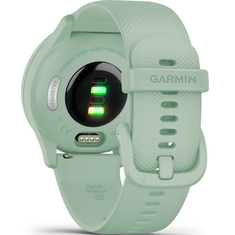Смарт-часы Garmin Vivomove Sport Cool Mint Case and S. Band w. Silver Accents (010-02566-03) - фото 2 Смарт-часы Garmin Vivomove Sport Cool Mint Case and S. Band w. Silver Accents (010-02566-03) - фото 2