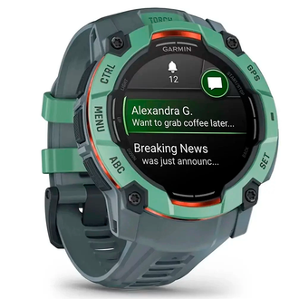 Смарт-годинник Garmin Instinct 3 50mm AMOLED Neo Tropic with Twilight Band (010-03020-01) - фото 1