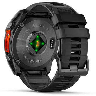 Смарт-часы Garmin fenix 8 51mm, AMOLED, Glass/SS, SlateGray Steel/Black,BlkBnd, GPS (010-02905-00) (UA) - фото 8
