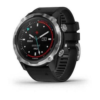 Смарт-годинник Garmin Descent Mk2 зі сталевим корпусом і чорним ремінцем (010-02132-00/10) - фото 1 Смарт-годинник Garmin Descent Mk2 зі сталевим корпусом і чорним ремінцем (010-02132-00/10) - фото 1
