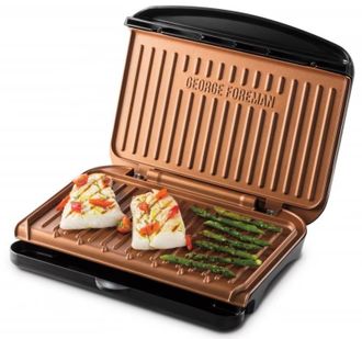 Гриль Russell Hobbs George Foreman 25811-56 Fit Grill Copper Medium - фото 1