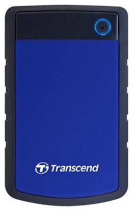 HDD накопичувач ext 2.5" USB 4.0TB Transcend StoreJet 25H3 Navy Blue (TS4TSJ25H3B) - фото 1