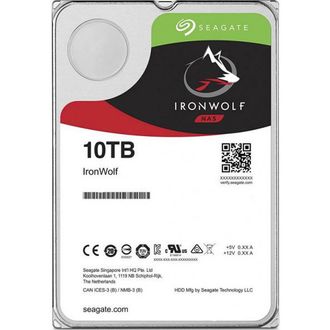 Накопичувач HDD SATA 10.0TB Seagate IronWolf NAS 7200rpm 256MB (ST10000VN000) - фото 1