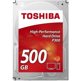 Накопичувач HDD SATA 500GB Toshiba P300 7200rpm 64MB (HDWD105UZSVA) - фото 1
