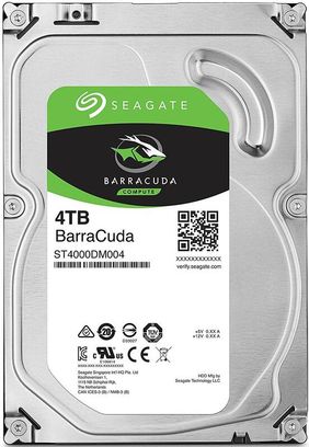 Накопитель HDD SATA 4.0TB Seagate BarraCuda 5400rpm 256MB (ST4000DM004) - фото 1 Накопитель HDD SATA 4.0TB Seagate BarraCuda 5400rpm 256MB (ST4000DM004) - фото 1