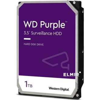 Внутрішній жорсткий диск 3.5" 1TB WD (WD11PURZ) - фото 1 Внутрішній жорсткий диск 3.5" 1TB WD (WD11PURZ) - фото 1