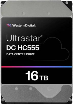 Жорсткий диск 3.5" WD Ultrastar DC HC555 16TB SATA/512MB (\WUH722016CLE6L4/0B48722) - фото 1 Жорсткий диск 3.5" WD Ultrastar DC HC555 16TB SATA/512MB (\WUH722016CLE6L4/0B48722) - фото 1