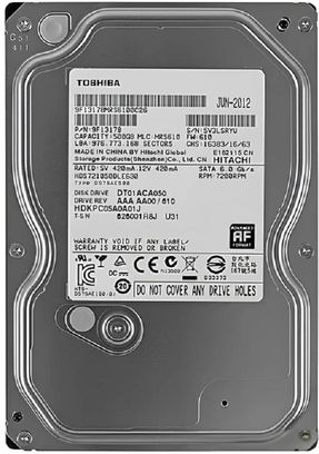 Жорсткий диск Toshiba 3.5" 500Gb (DT01ACA050) - фото 1 Жорсткий диск Toshiba 3.5" 500Gb (DT01ACA050) - фото 1