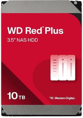 Жесткий диск WD 3.5" 10TB Red Plus (WD100EFGX) - фото 1 Жесткий диск WD 3.5" 10TB Red Plus (WD100EFGX) - фото 1