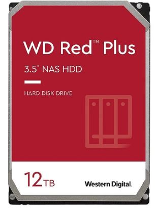 Жесткий диск WD 3.5" 12TB Red Plus (WD120EFGX) - фото 1 Жесткий диск WD 3.5" 12TB Red Plus (WD120EFGX) - фото 1
