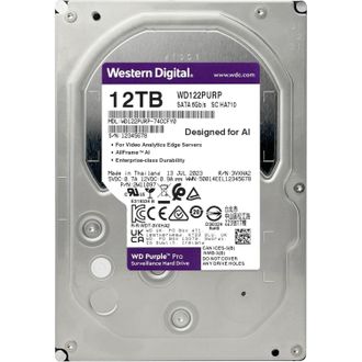 Жесткий диск WD 3.5" 12TB (WD122PURP) - фото 3 Жесткий диск WD 3.5" 12TB (WD122PURP) - фото 3