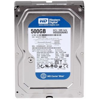 Жорсткий диск WD 3.5" 500Gb (WD5000AAKX) - фото 1 Жорсткий диск WD 3.5" 500Gb (WD5000AAKX) - фото 1
