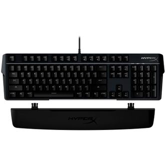 Клавіатура HyperX Alloy MKW100 TTC Red USB RGB ENG/RU, Black (4P5E1AX) - фото 1