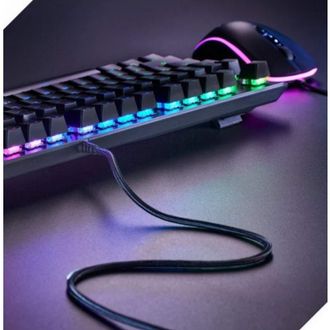 Клавіатура HyperX Alloy MKW100 TTC Red USB RGB ENG/RU, Black (4P5E1AX) - фото 8