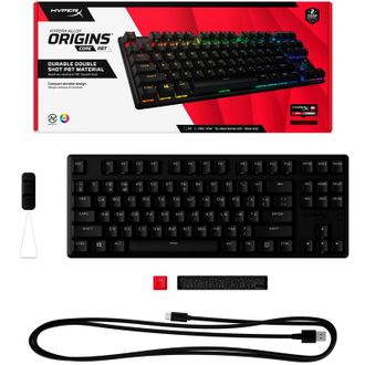 Клавиатура HyperX Alloy Origins Core PBT HX Red (639N7AA) - фото 9