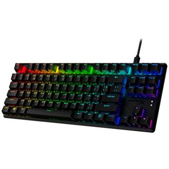 Клавіатура HyperX Alloy Origins Core PBT Aqua USB RGB ENG/UA Black (639N9AA) - фото 3 Клавіатура HyperX Alloy Origins Core PBT Aqua USB RGB ENG/UA Black (639N9AA) - фото 3