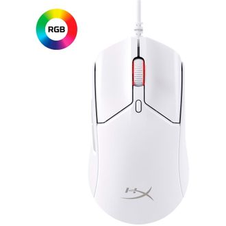Ігрова миша HyperX Pulsefire Haste 2 USB, White (6N0A8AA) - фото 2 Ігрова миша HyperX Pulsefire Haste 2 USB, White (6N0A8AA) - фото 2