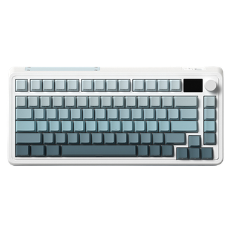 Клавіатура FL ESPORTS CMK75 Kailh Box Marshmallow (early bottoming) TFT Knob Three-Mode (CMK75-7560) Ultramarine - фото 1 Клавіатура FL ESPORTS CMK75 Kailh Box Marshmallow (early bottoming) TFT Knob Three-Mode (CMK75-7560) Ultramarine - фото 1