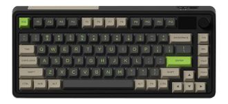 Клавіатура ігрова FL ESPORTS CMK75 Desert Grey FLCMMK Ice Pink switches TFT Knob Three-Mode (CMK75-7530) - фото 1 Клавіатура ігрова FL ESPORTS CMK75 Desert Grey FLCMMK Ice Pink switches TFT Knob Three-Mode (CMK75-7530) - фото 1