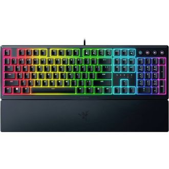 Клавиатура игровая Razer Ornata V3 RGB 104key Mecha-Membrane Switch USB RU Black (RZ03-04460800-R3R1) - фото 1 Клавиатура игровая Razer Ornata V3 RGB 104key Mecha-Membrane Switch USB RU Black (RZ03-04460800-R3R1) - фото 1