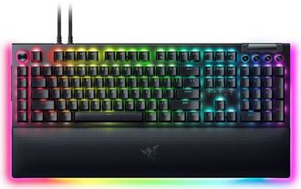 Клавиатура RAZER BlackWidow V4 PRO Yellow Switch (RZ03-04681800-R3M1) - фото 1 Клавиатура RAZER BlackWidow V4 PRO Yellow Switch (RZ03-04681800-R3M1) - фото 1