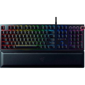 Клавиатура Razer Huntsman Elite Clicky Optical Switch RUS (RZ03-01870700-R3R1) - фото 1 Клавиатура Razer Huntsman Elite Clicky Optical Switch RUS (RZ03-01870700-R3R1) - фото 1