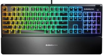 Клавиатура SteelSeries APEX 3 (64795) - фото 1 Клавиатура SteelSeries APEX 3 (64795) - фото 1