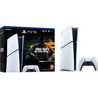 Стационарная игровая приставка Sony PlayStation 5 Slim Digital Edition (Call of Duty Black Ops 6 Bundle) (1000049606) - фото 1